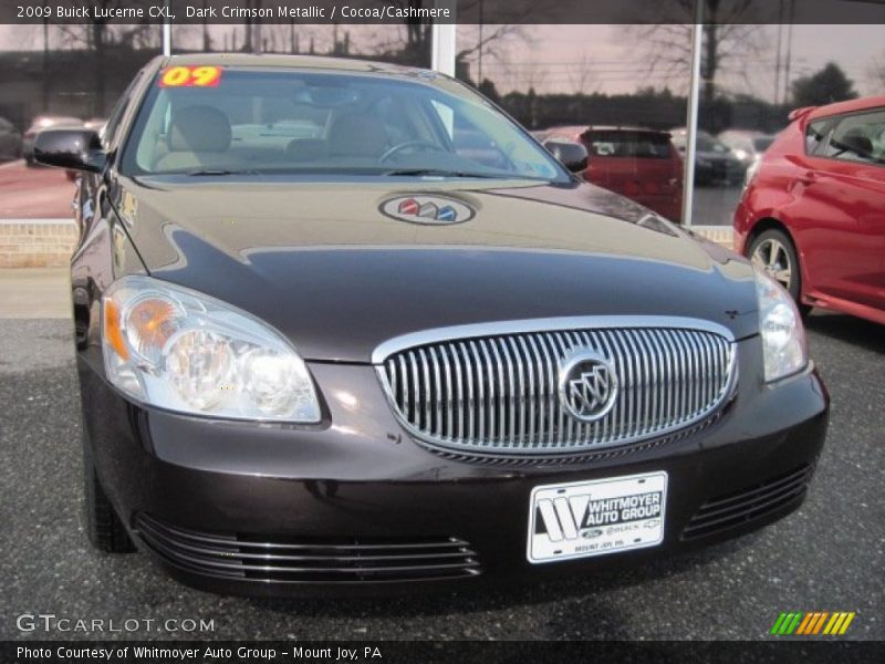 Dark Crimson Metallic / Cocoa/Cashmere 2009 Buick Lucerne CXL