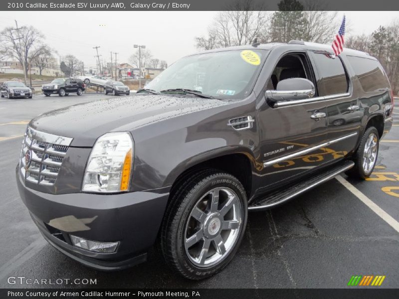 Galaxy Gray / Ebony 2010 Cadillac Escalade ESV Luxury AWD