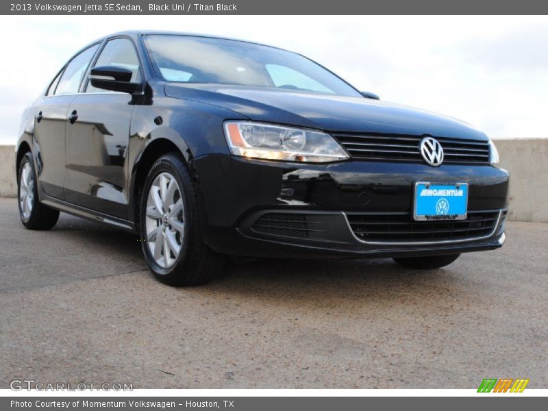 Black Uni / Titan Black 2013 Volkswagen Jetta SE Sedan