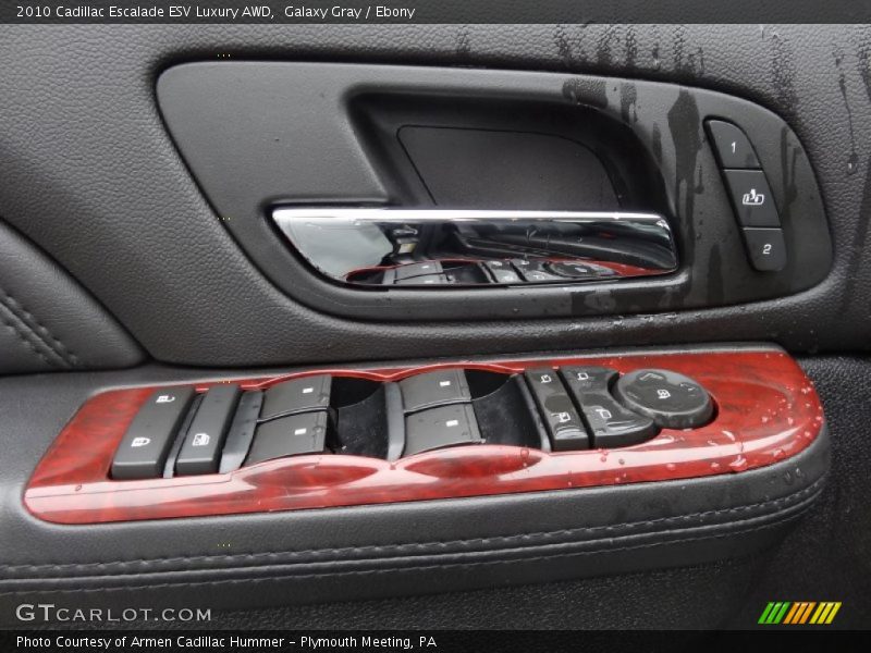 Galaxy Gray / Ebony 2010 Cadillac Escalade ESV Luxury AWD