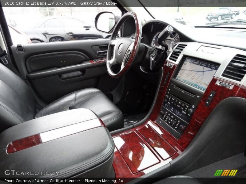 Galaxy Gray / Ebony 2010 Cadillac Escalade ESV Luxury AWD