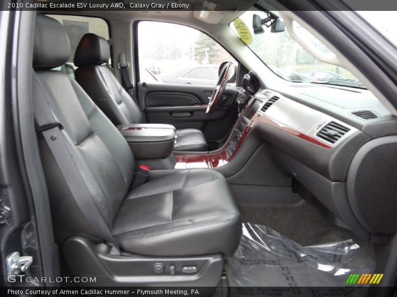Galaxy Gray / Ebony 2010 Cadillac Escalade ESV Luxury AWD