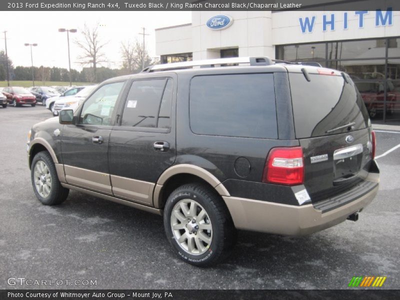 Tuxedo Black / King Ranch Charcoal Black/Chaparral Leather 2013 Ford Expedition King Ranch 4x4