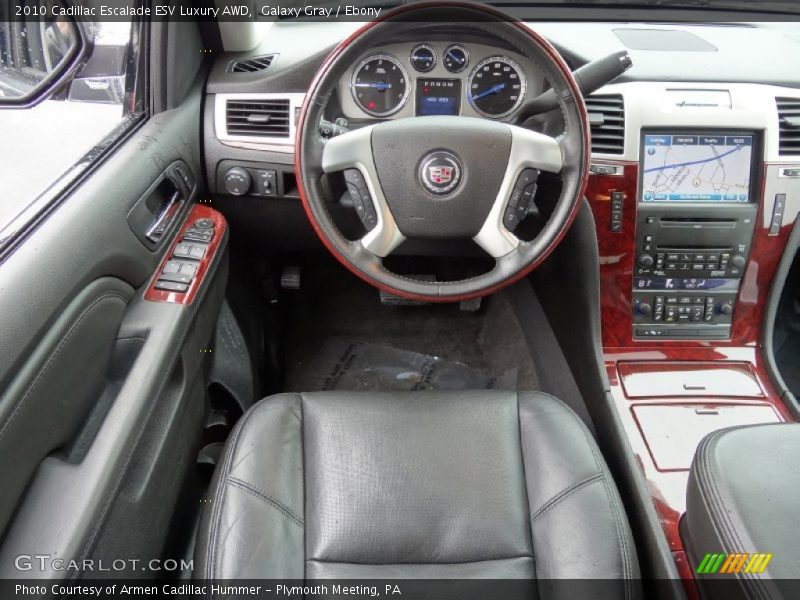 Galaxy Gray / Ebony 2010 Cadillac Escalade ESV Luxury AWD