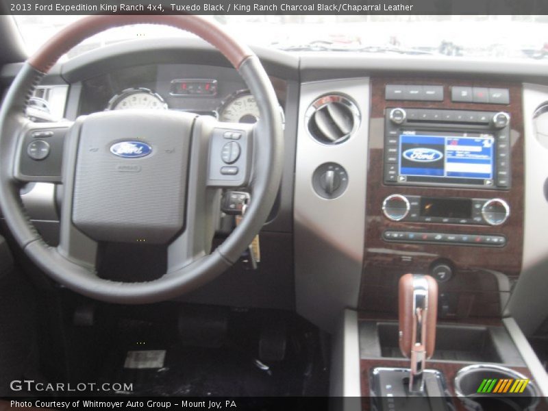 Tuxedo Black / King Ranch Charcoal Black/Chaparral Leather 2013 Ford Expedition King Ranch 4x4