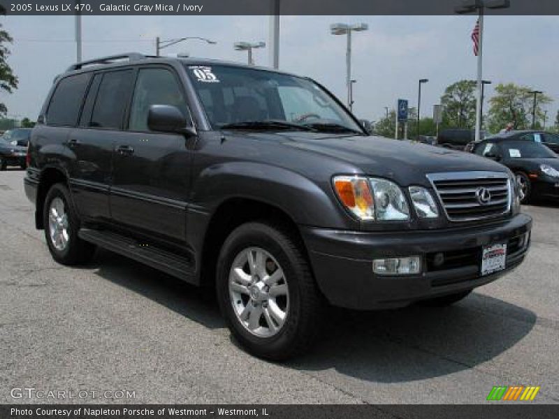 Galactic Gray Mica / Ivory 2005 Lexus LX 470