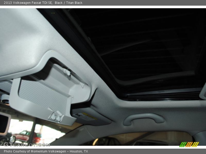 Black / Titan Black 2013 Volkswagen Passat TDI SE
