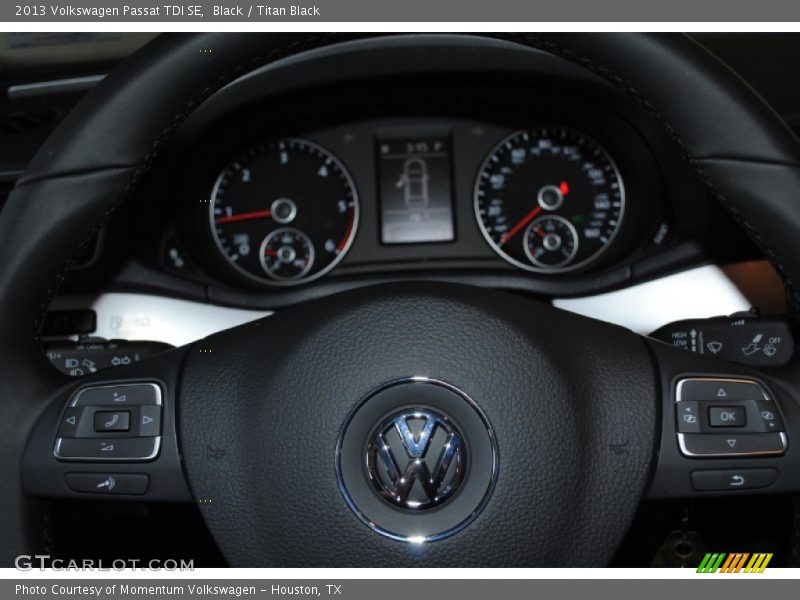 Black / Titan Black 2013 Volkswagen Passat TDI SE