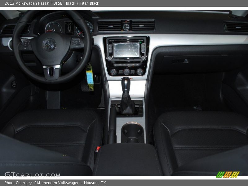 Black / Titan Black 2013 Volkswagen Passat TDI SE