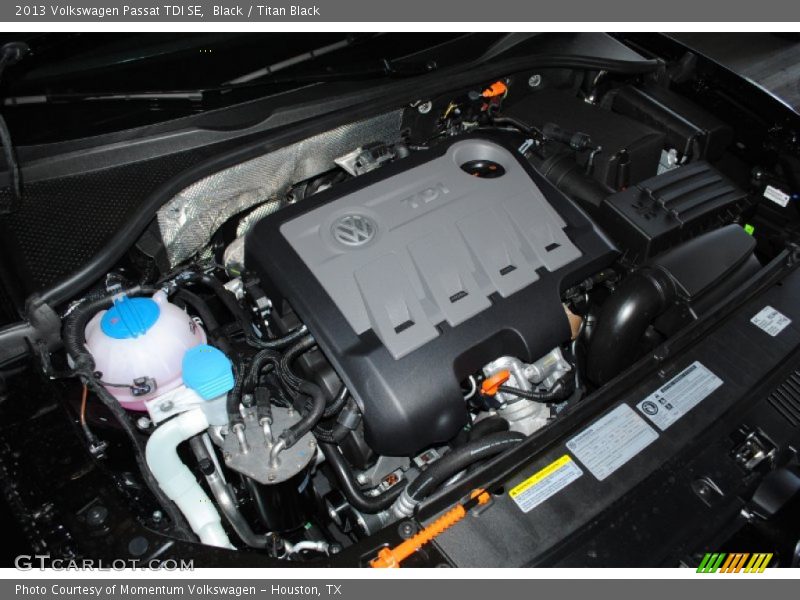 Black / Titan Black 2013 Volkswagen Passat TDI SE
