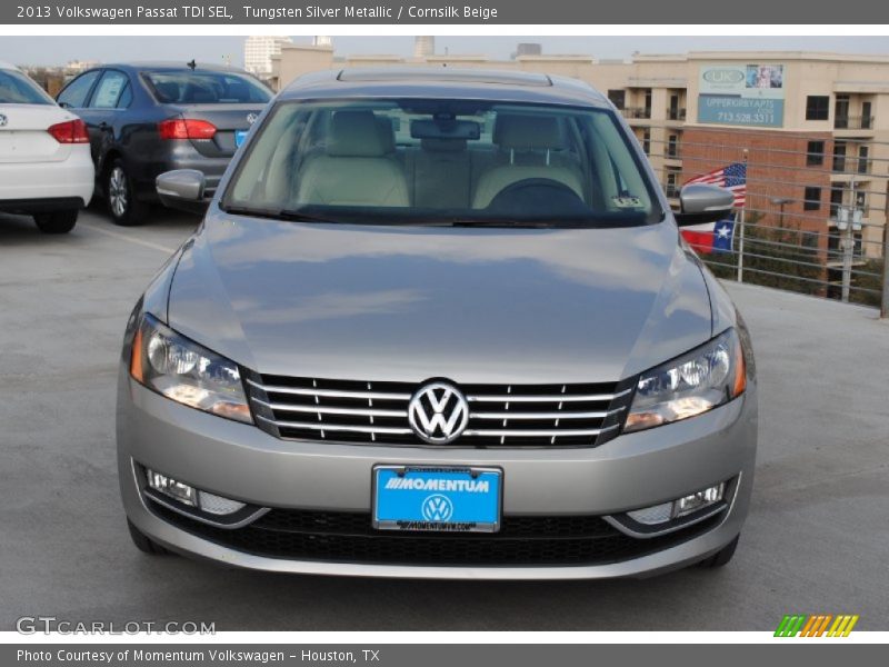 Tungsten Silver Metallic / Cornsilk Beige 2013 Volkswagen Passat TDI SEL