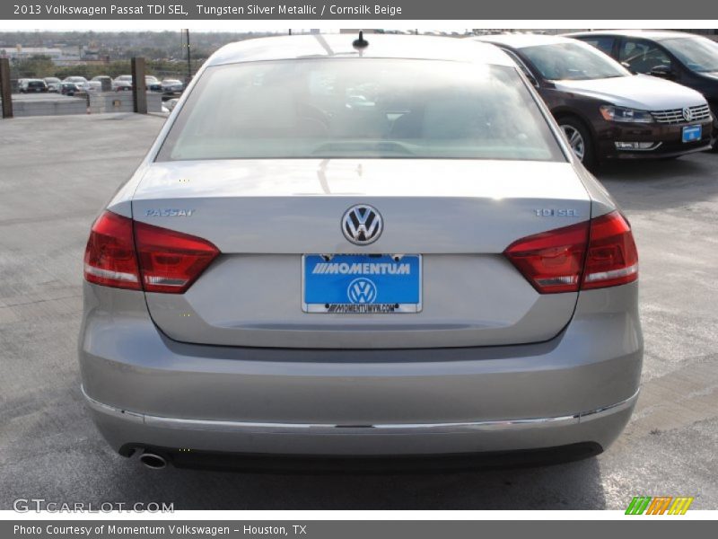 Tungsten Silver Metallic / Cornsilk Beige 2013 Volkswagen Passat TDI SEL