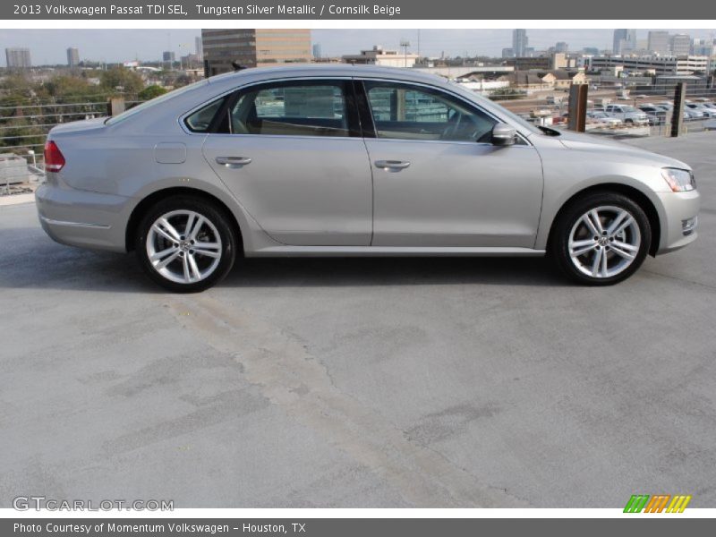 Tungsten Silver Metallic / Cornsilk Beige 2013 Volkswagen Passat TDI SEL