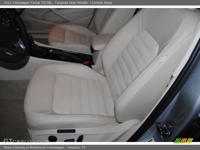 Tungsten Silver Metallic / Cornsilk Beige 2013 Volkswagen Passat TDI SEL