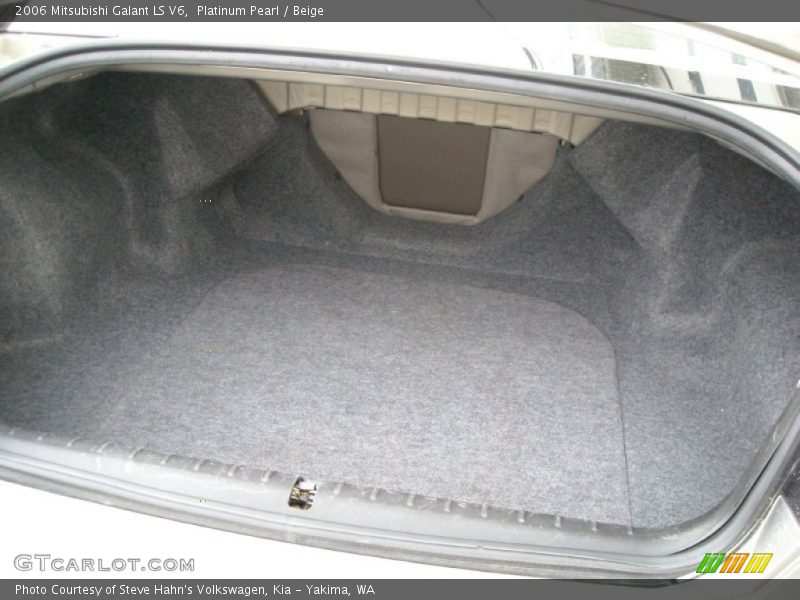 Platinum Pearl / Beige 2006 Mitsubishi Galant LS V6