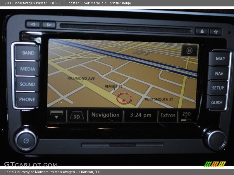 Tungsten Silver Metallic / Cornsilk Beige 2013 Volkswagen Passat TDI SEL