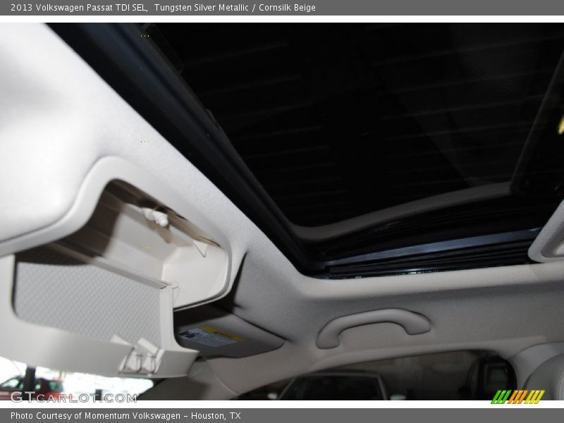 Tungsten Silver Metallic / Cornsilk Beige 2013 Volkswagen Passat TDI SEL