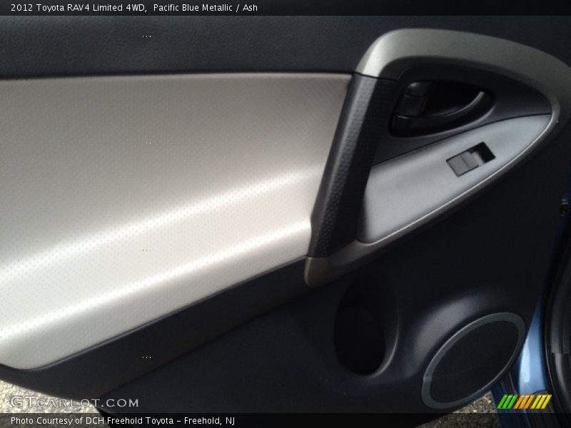 Pacific Blue Metallic / Ash 2012 Toyota RAV4 Limited 4WD