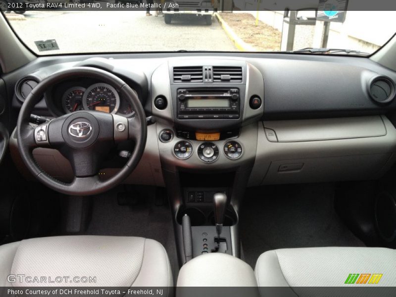 Pacific Blue Metallic / Ash 2012 Toyota RAV4 Limited 4WD