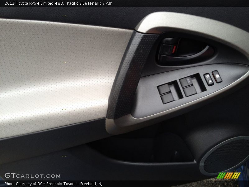 Pacific Blue Metallic / Ash 2012 Toyota RAV4 Limited 4WD