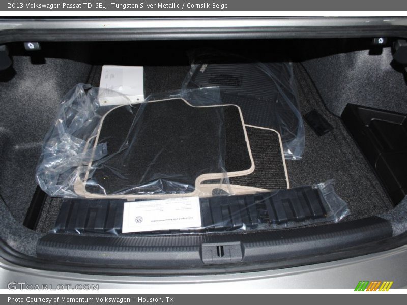 Tungsten Silver Metallic / Cornsilk Beige 2013 Volkswagen Passat TDI SEL