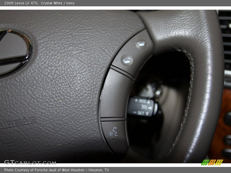 Crystal White / Ivory 2006 Lexus LX 470