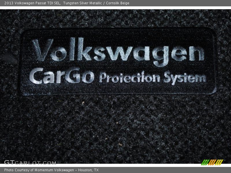Tungsten Silver Metallic / Cornsilk Beige 2013 Volkswagen Passat TDI SEL