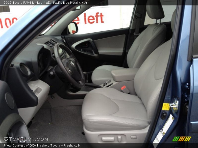 Pacific Blue Metallic / Ash 2012 Toyota RAV4 Limited 4WD