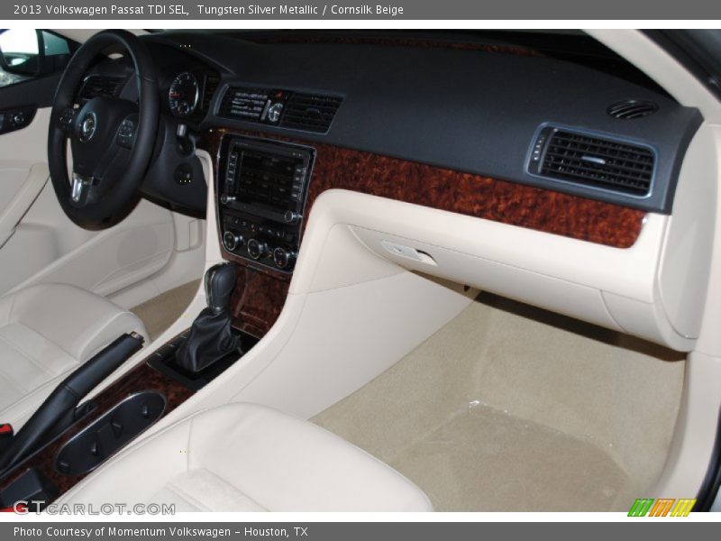 Tungsten Silver Metallic / Cornsilk Beige 2013 Volkswagen Passat TDI SEL