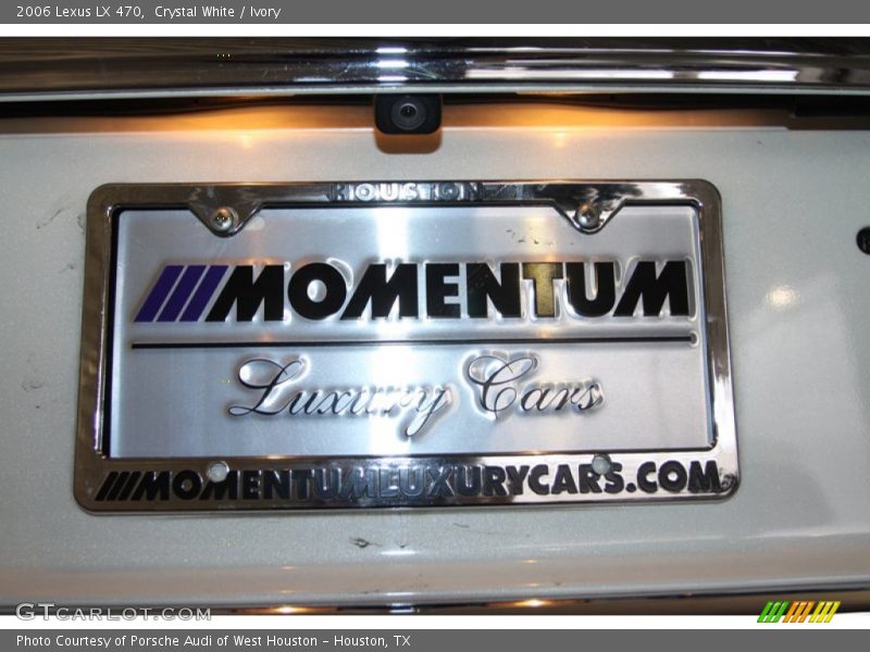 Crystal White / Ivory 2006 Lexus LX 470