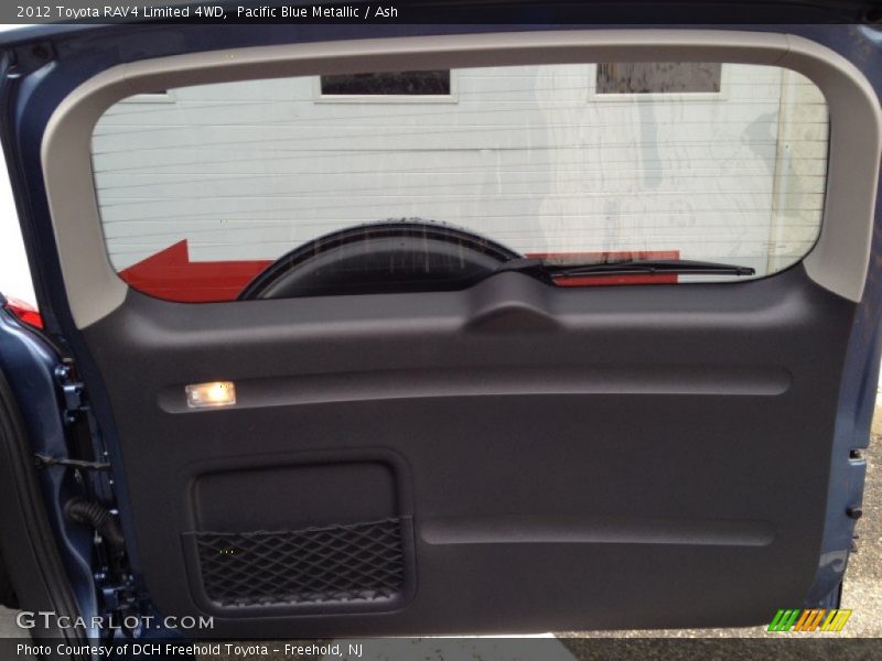 Pacific Blue Metallic / Ash 2012 Toyota RAV4 Limited 4WD