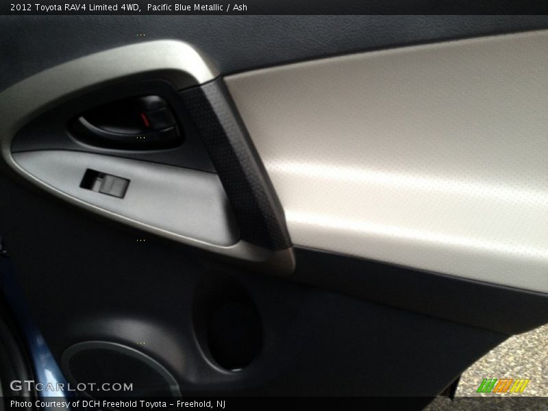 Pacific Blue Metallic / Ash 2012 Toyota RAV4 Limited 4WD
