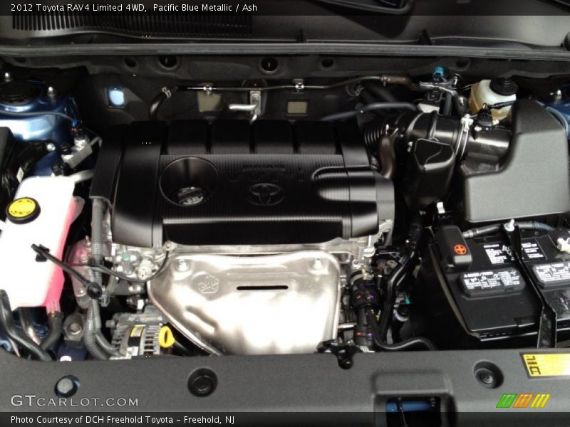 Pacific Blue Metallic / Ash 2012 Toyota RAV4 Limited 4WD