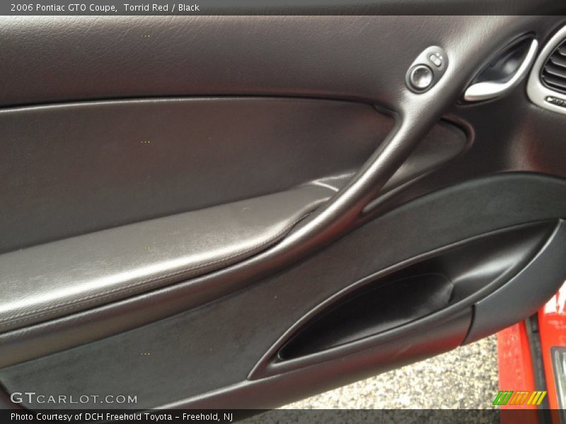 Torrid Red / Black 2006 Pontiac GTO Coupe