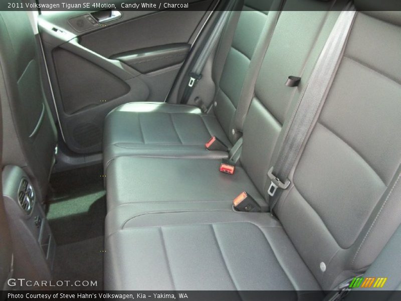 Rear Seat of 2011 Tiguan SE 4Motion