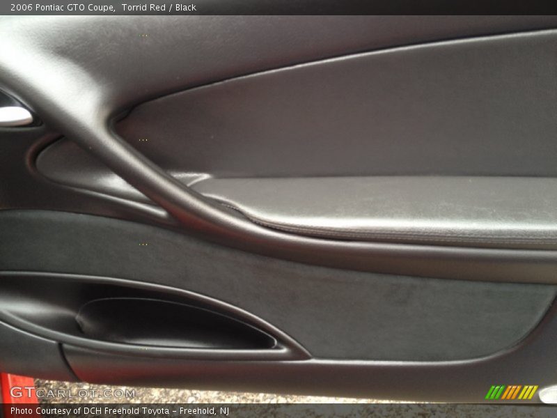 Torrid Red / Black 2006 Pontiac GTO Coupe