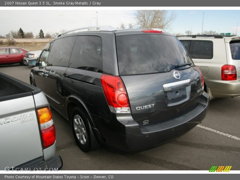 Smoke Gray Metallic / Gray 2007 Nissan Quest 3.5 SL