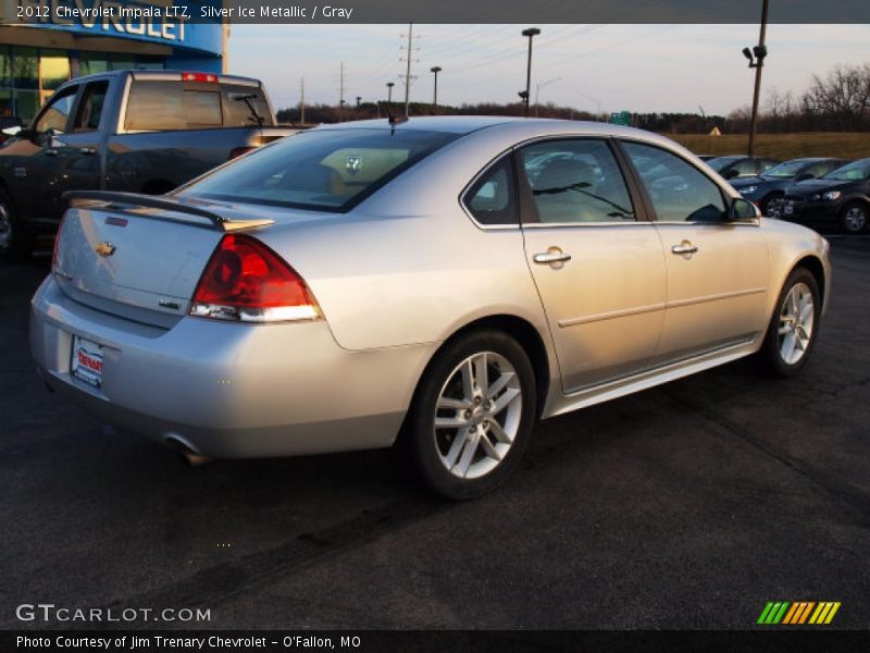 Silver Ice Metallic / Gray 2012 Chevrolet Impala LTZ