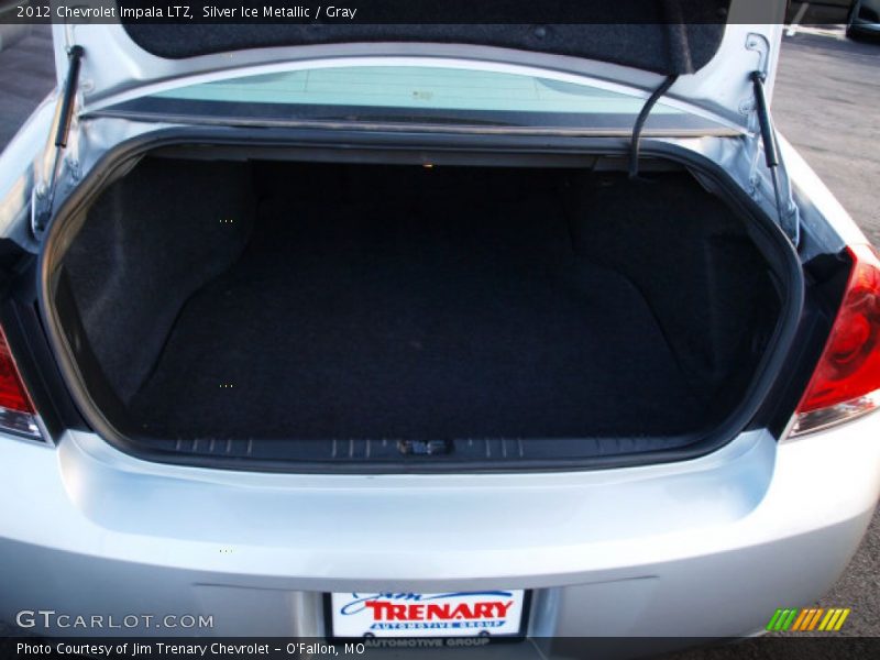 Silver Ice Metallic / Gray 2012 Chevrolet Impala LTZ