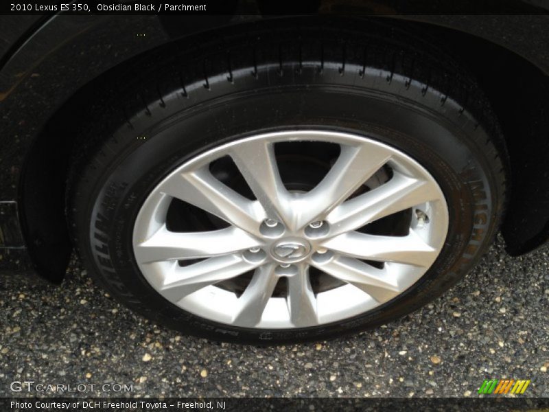 Obsidian Black / Parchment 2010 Lexus ES 350