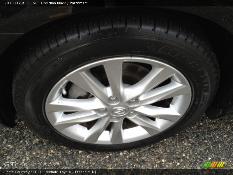 Obsidian Black / Parchment 2010 Lexus ES 350