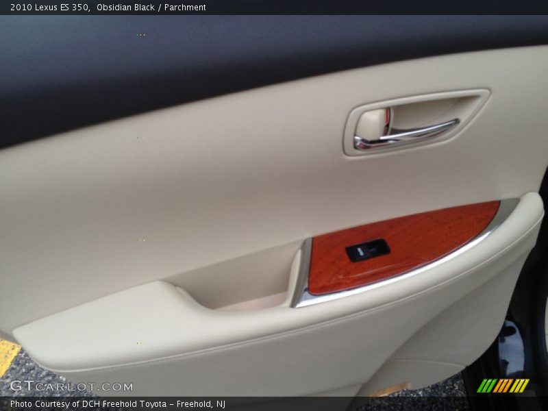 Obsidian Black / Parchment 2010 Lexus ES 350