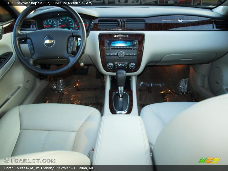 Silver Ice Metallic / Gray 2012 Chevrolet Impala LTZ