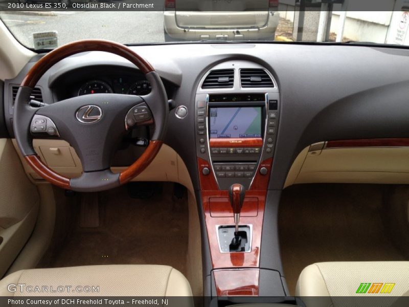 Obsidian Black / Parchment 2010 Lexus ES 350