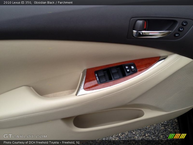Obsidian Black / Parchment 2010 Lexus ES 350