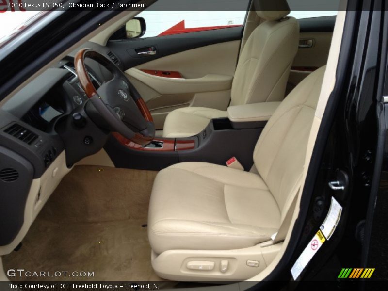 Obsidian Black / Parchment 2010 Lexus ES 350