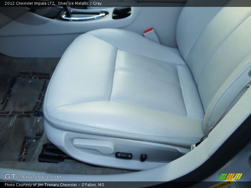 Silver Ice Metallic / Gray 2012 Chevrolet Impala LTZ