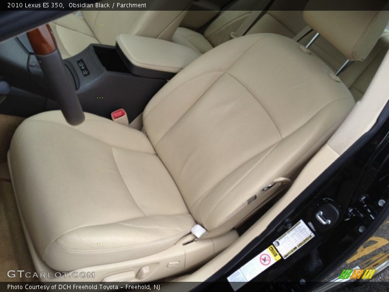 Obsidian Black / Parchment 2010 Lexus ES 350