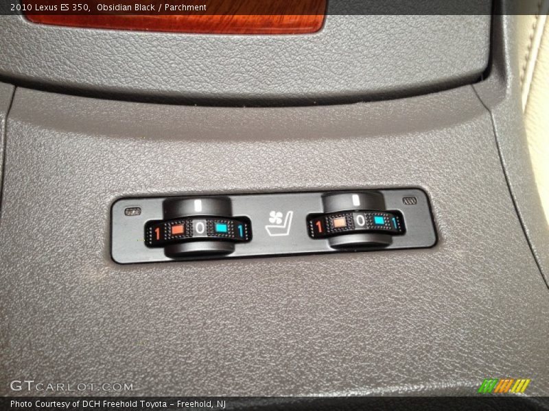 Obsidian Black / Parchment 2010 Lexus ES 350