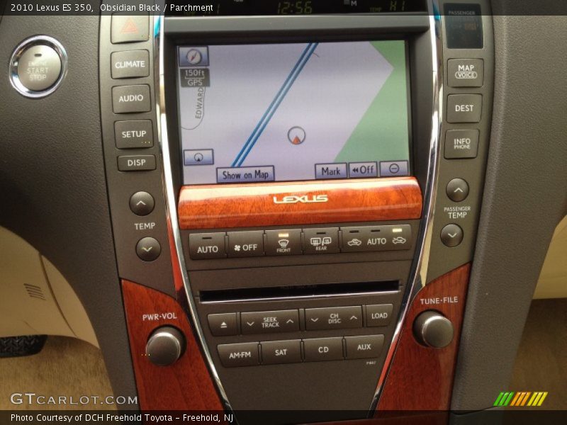 Obsidian Black / Parchment 2010 Lexus ES 350